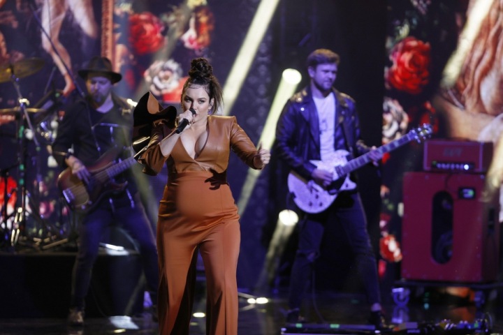 Ewa Farna při koncertě