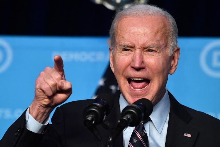Prezident Biden poprvé v historii použil takto silná slova. Prezident Biden poprvé v historii použil takto silná slova.