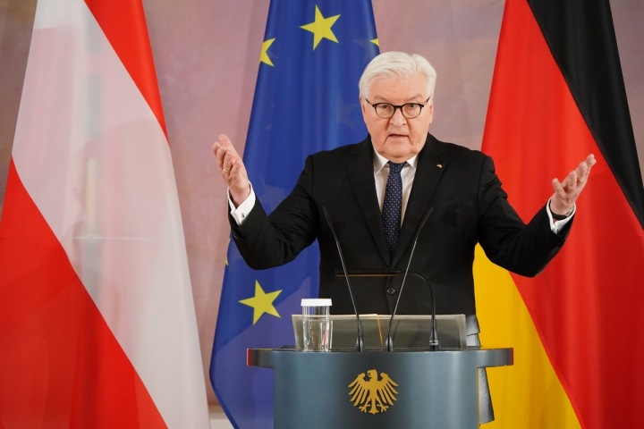Německý prezident není na Ukrajině vítán. Německý prezident není na Ukrajině vítán.