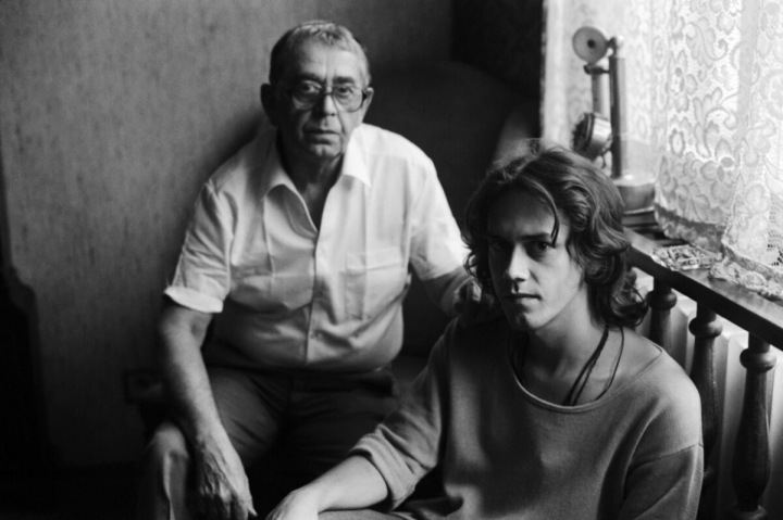 Vlastimil Brodský se synem Markem