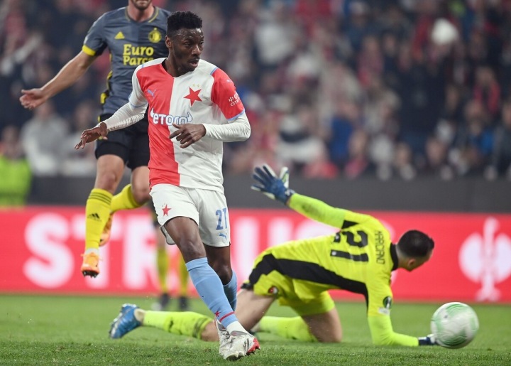 Fotbalisté Slavie na svého soupeře nestačili a končí tak v mezinárodní soutěži. 