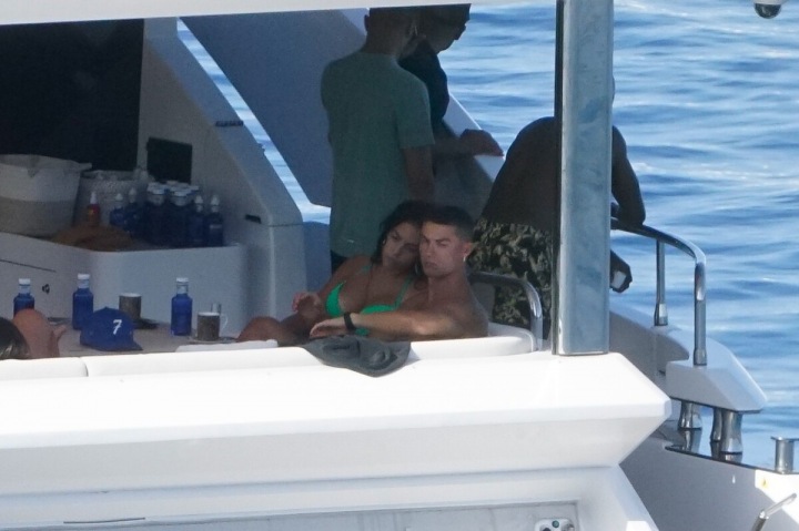 Cristiano a jeho manželka Georgina