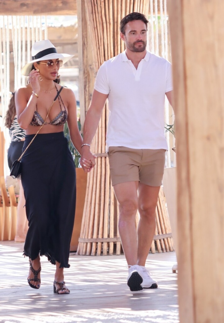 Nicole s přítelem Tomem Evansem