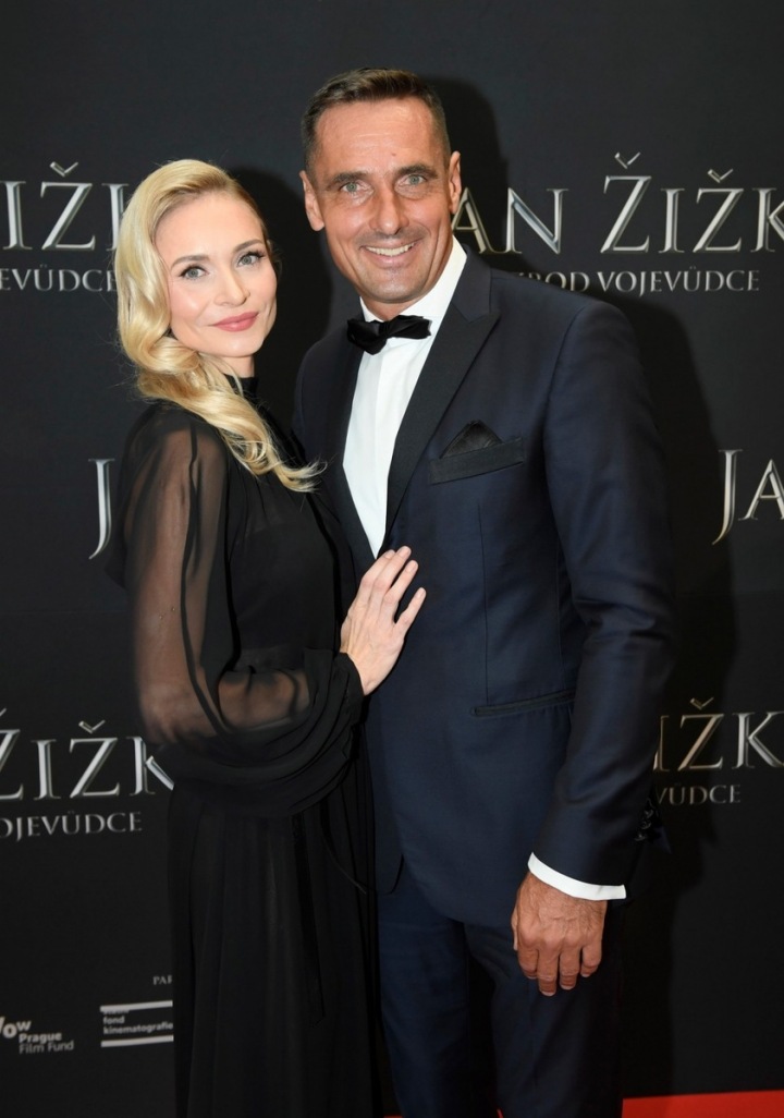 Roman Šebrle s Lenkou Kovaříkovou