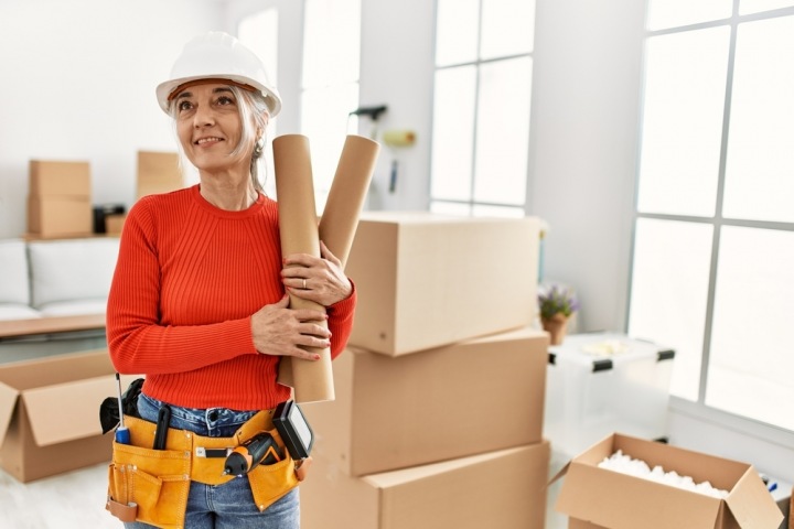 Rekonstrukce bytu může být časově, finančně i psychicky náročná 