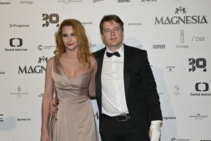 Denisa Nesvačilová s Petrem Kolečkem
