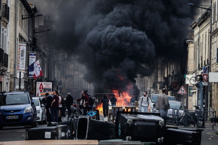 Situace v Bordeaux