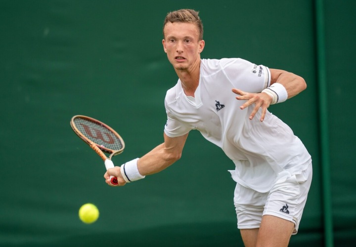 Jiří Lehečka na Wimbledonu 