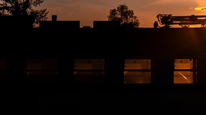 Ostrava během letní noci