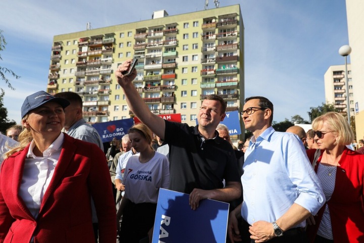 Polská premiér Morawiecki