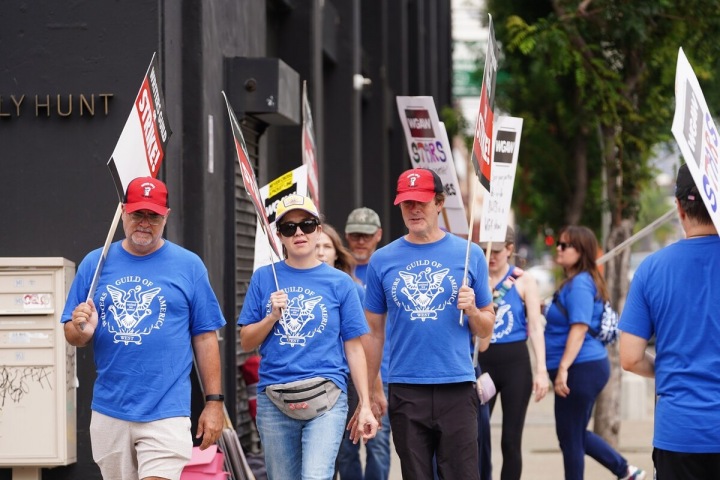 Stávka filmařů v Hollywoodu