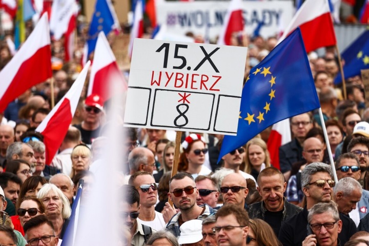 Demonstrace ve Varšavě