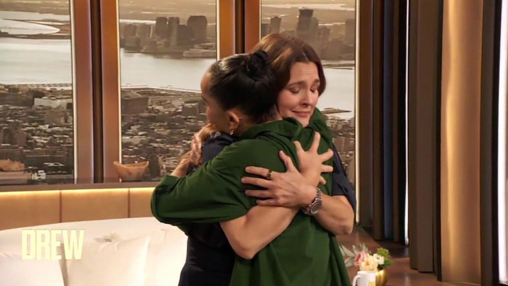 Drew Barrymore ve své show je velmi citlivá. 