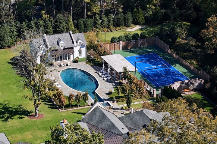 Na kurtu je příjemný stín