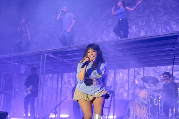 Na pódiu je Ewa jako doma