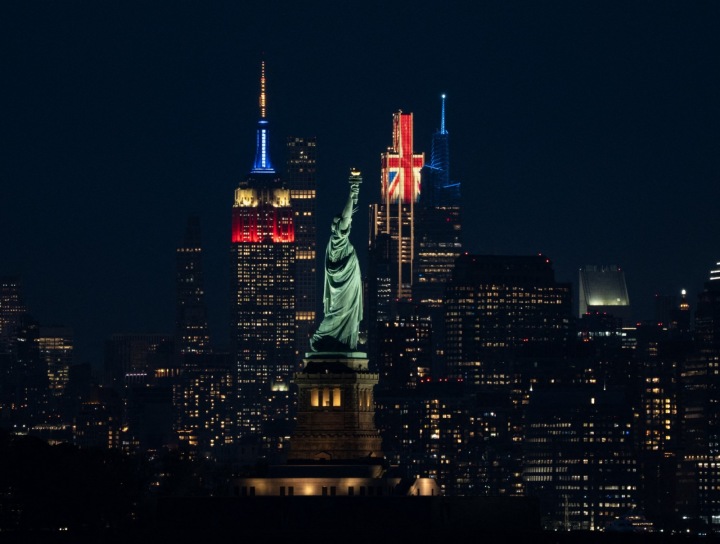 New York v době návštěvy Karla III.