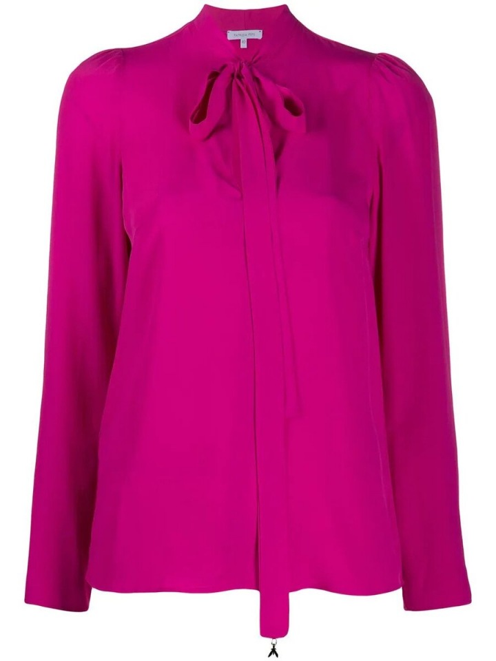 Purpurový top Patrizia Pepe Purpurový top Patrizia Pepe