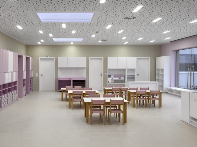 Centrální hala mateřské školy Centrální hala mateřské školy