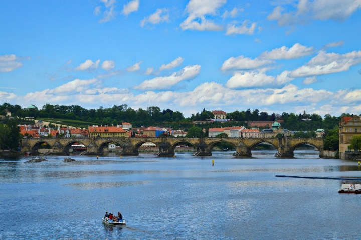 Řeka Vltava v Praze