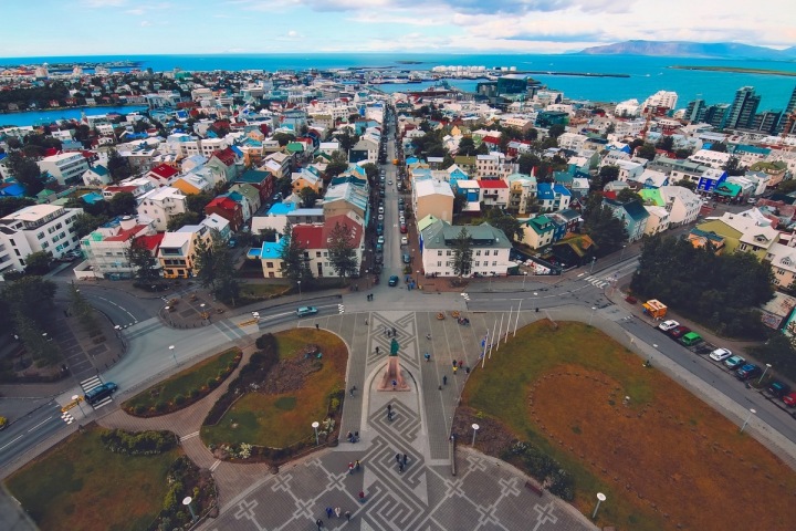 Reykjavik - hlavní město Islandu 