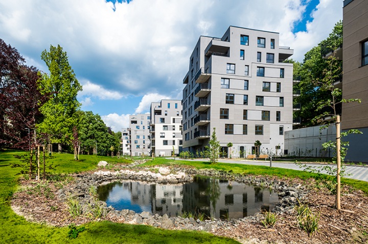 Rezidence Park Masarykova zepředu Rezidence Park Masarykova zepředu