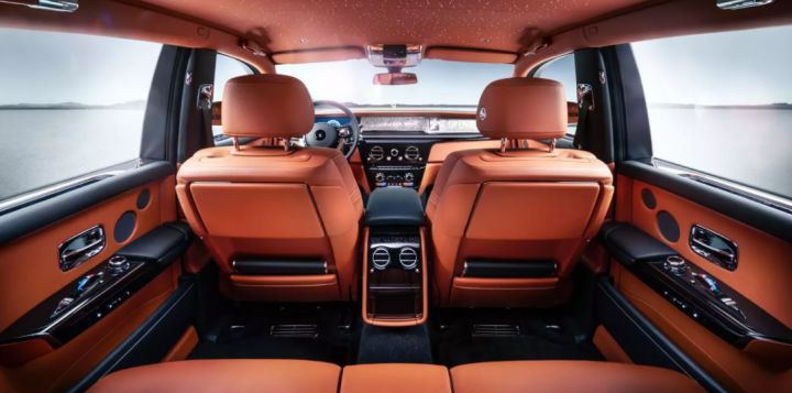 Rolls-Royce Phantom interiér Rolls-Royce Phantom interiér