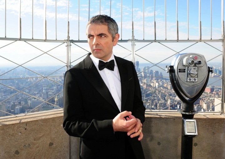Rowan Atkinson jako Johnny English Rowan Atkinson jako Johnny English