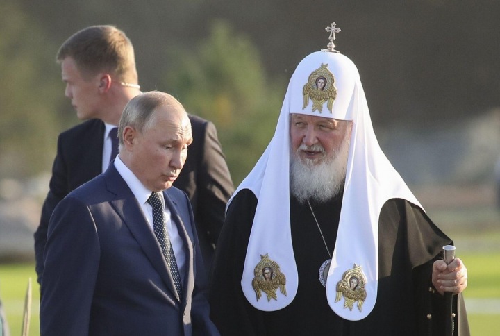 Vladimir Putin a patriarcha Kirill