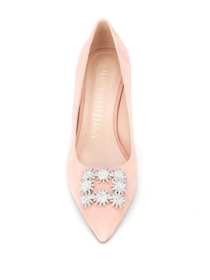Růžové lodičky Stuart Weitzman Růžové lodičky Stuart Weitzman