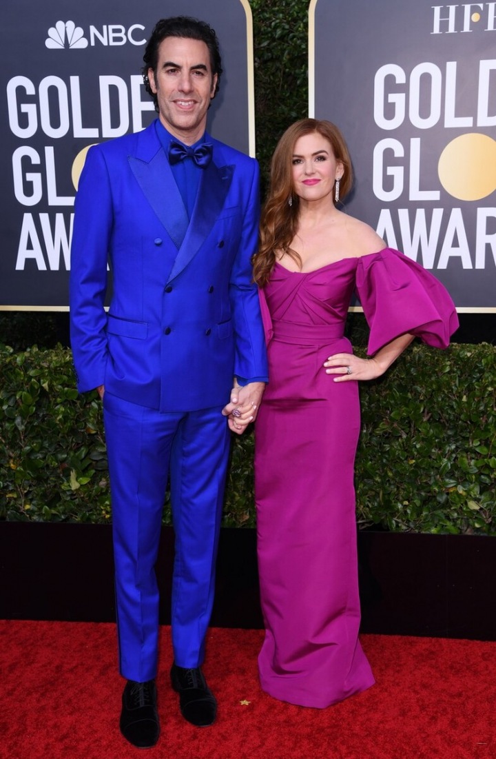 Sacha Baron Cohen a Isla Fisher Sacha Baron Cohen a Isla Fisher