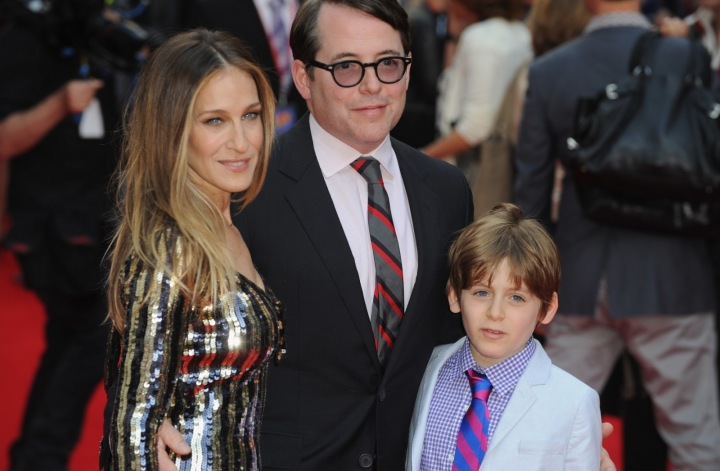 Sarah Jessica Parker s manželem a synem