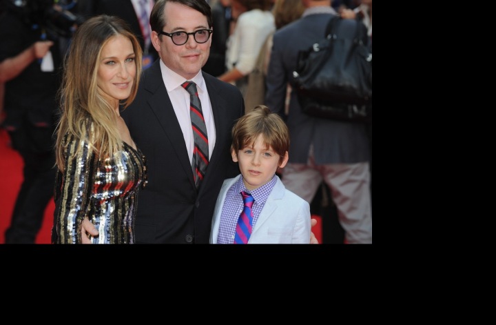 Sarah Jessica Parker s manželem a synem Sarah Jessica Parker s manželem a synem