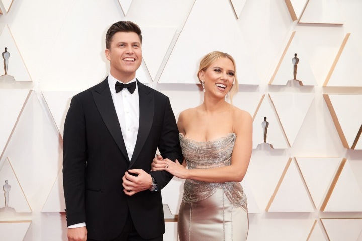 Scarlett Johansson s manželem