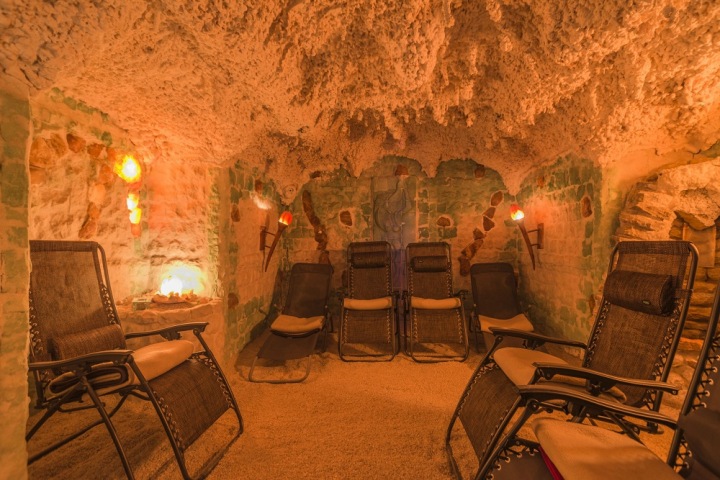 Solná jeskyně v Prešově.