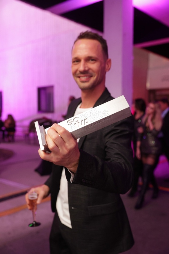 Pyco na Social Awards Slovakia