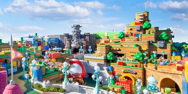 Super Nintendo World v Osace