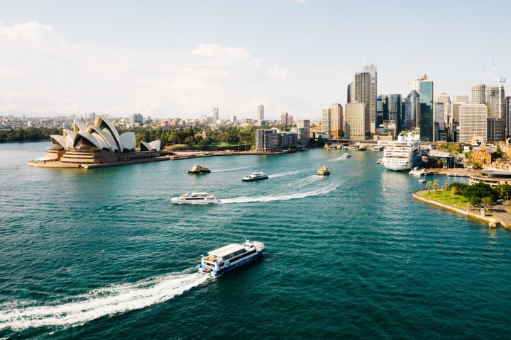 Australské město Sydney Australské město Sydney