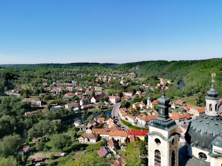 Pohled z věže Pohled z věže