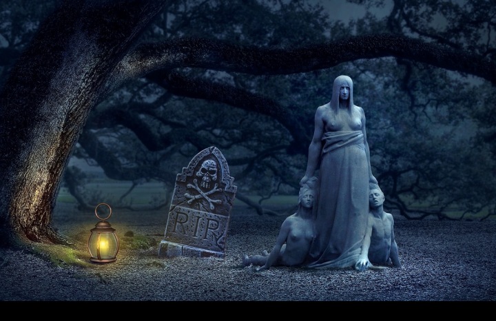 Lampy naplněné máslem jako ukazatel cesty