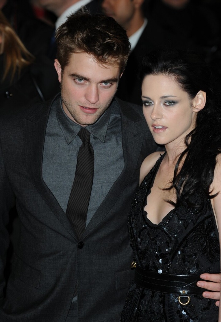 Robert Pattinson a  jeho filmová partnerka Bella z filmů Twilight ságy