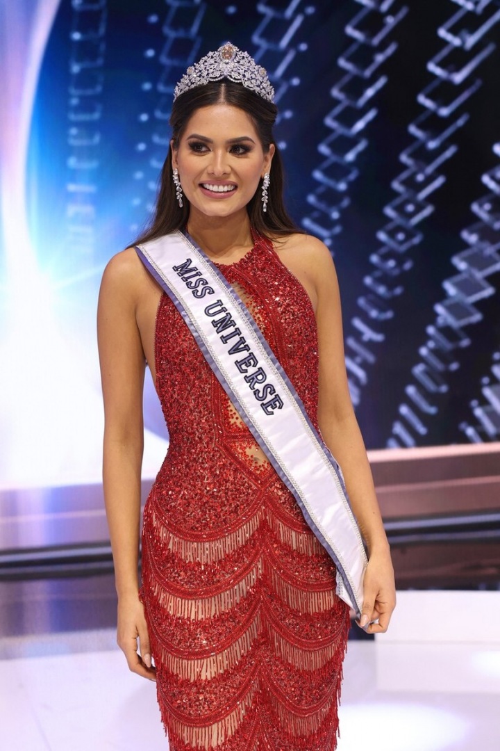 Miss Universe Andrea Meza. Miss Universe Andrea Meza.