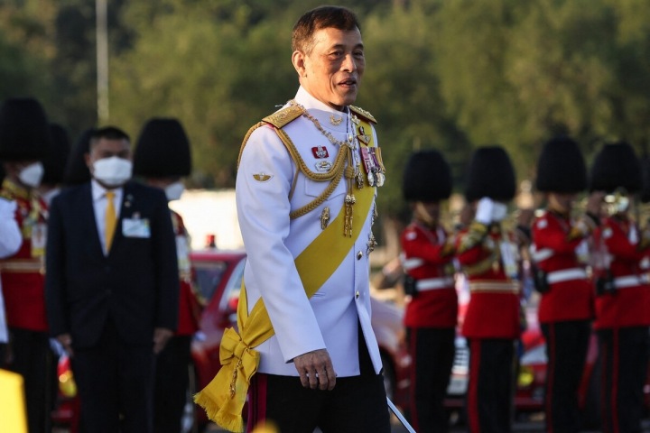 Thajský král Maha Vajiralongkorn Thajský král Maha Vajiralongkorn