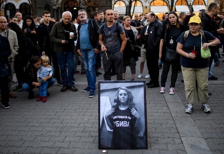 Novinářka Viktoria Marinovová Novinářka Viktoria Marinovová