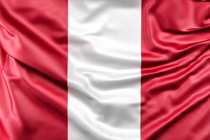 Vlajka jihoamerického státu Peru Vlajka jihoamerického státu Peru