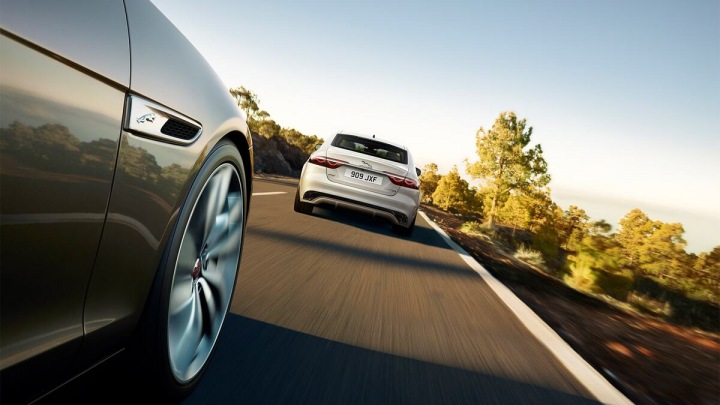 Vůz Jaguar XF. Vůz Jaguar XF.