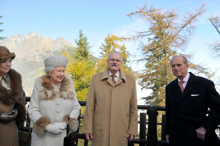 Britská královská rodina ve Vysokých Tatrách