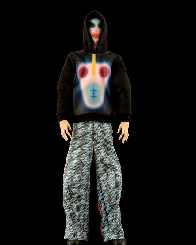 Pánský model z kolekce Walter Van Beirendonck SS 2021 Pánský model z kolekce Walter Van Beirendonck SS 2021