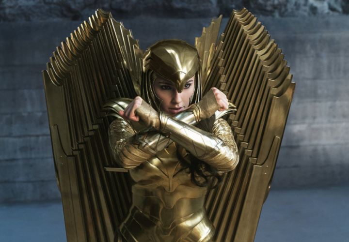 Herečka Gal Gadot ve filmu Wonder Woman 1984 Herečka Gal Gadot ve filmu Wonder Woman 1984