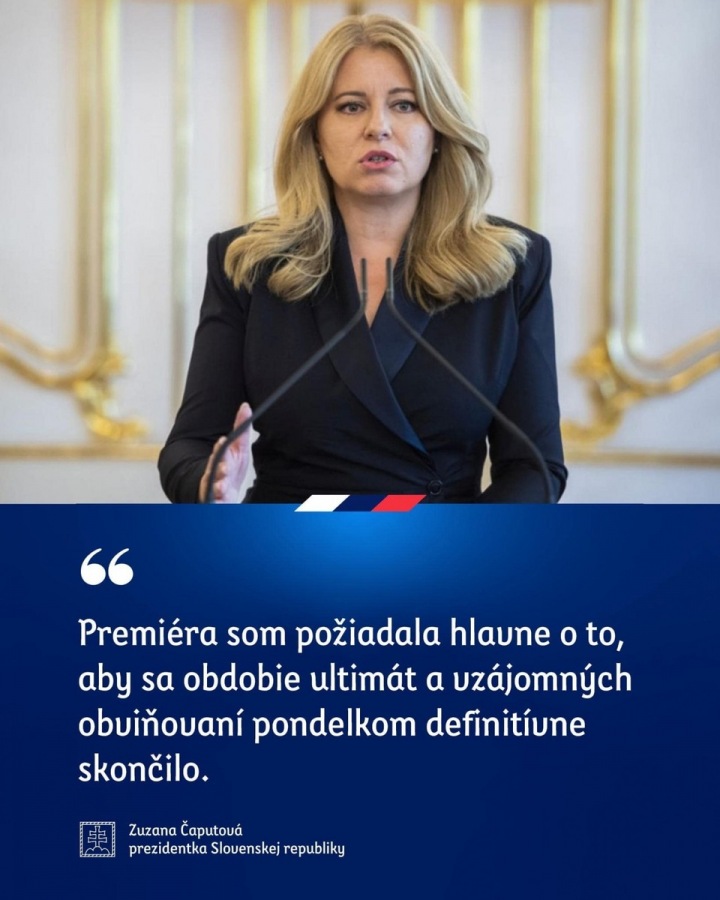 Zuzana Čaputová, prezidentka SR