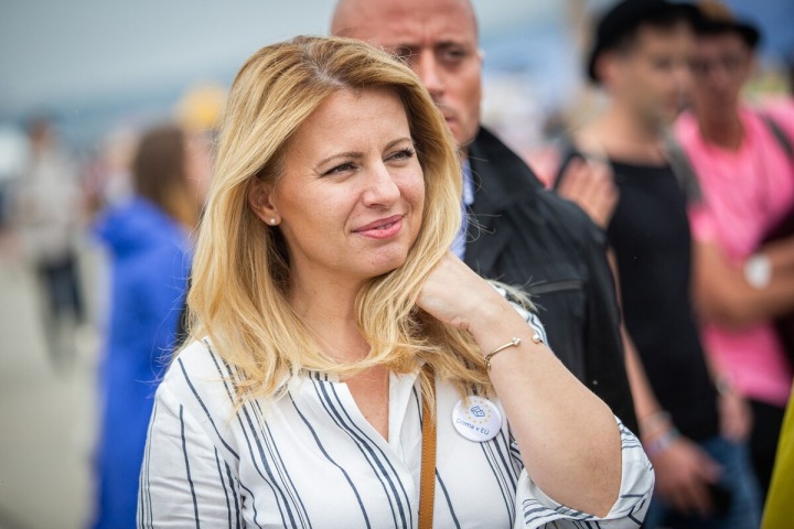 Slovenská prezidentka Zuzana Čaputová 